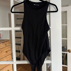 Zara high neck body suit